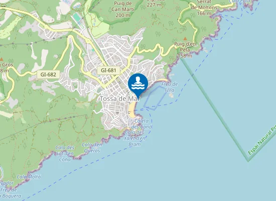 Map of PLAYA GRAN PM1