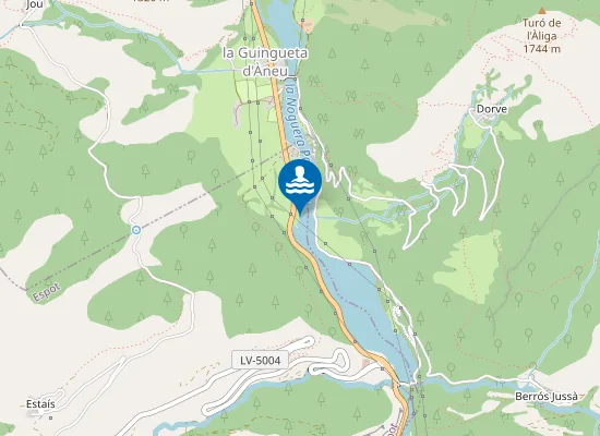 Map of PANTANO LA TORRASA ESPOT PM1