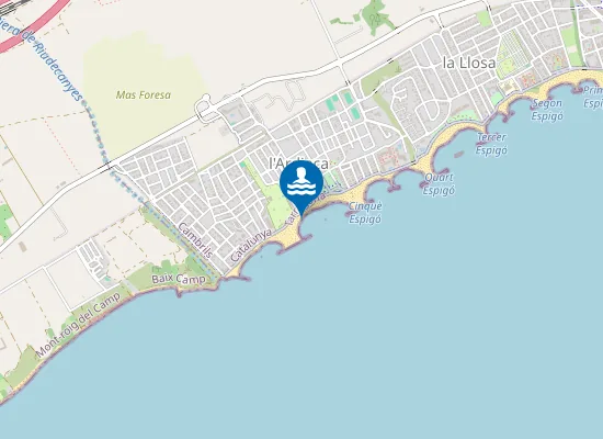 Map of PLAYA DE L'ARDIACA PM2