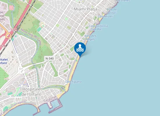 Map of PLAYA CRISTALL PM1