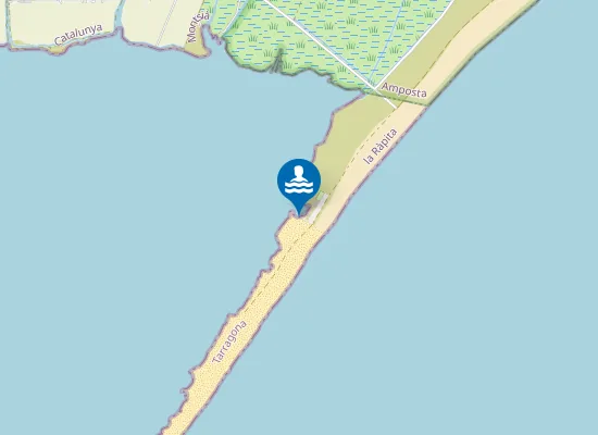 Map of PLAYA DE L'ALUET PM1