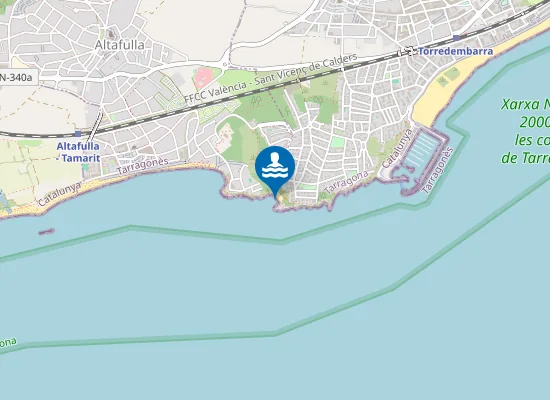 Map of PLAYA DEL CANYADELL PM1