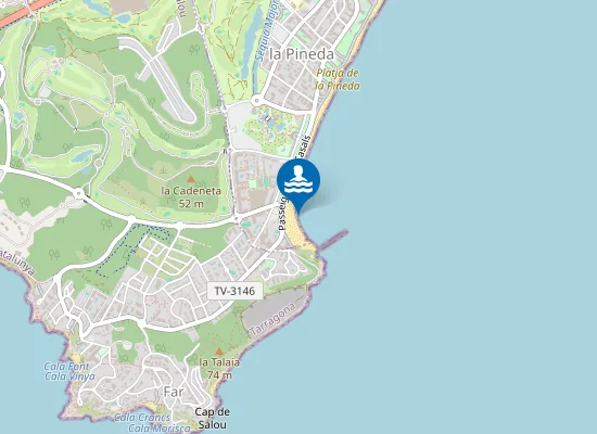 Map of PLAYA DEL RAC? PM1