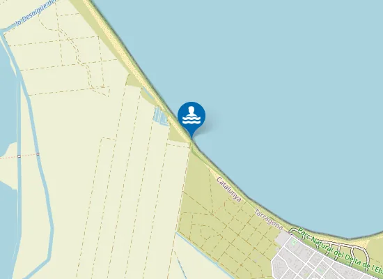 Map of PLAYA DE LA BASSA D'ARENA PM1