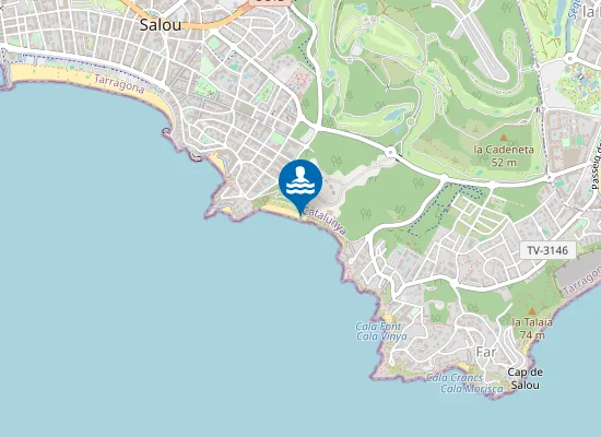 Map of PLAYA LLARGA PM1