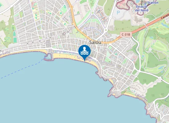 Map of PLAYA DE LLEVANT PM1