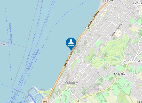 Map of Aval Tour Carrée