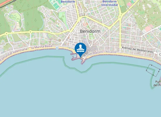 Map of PLAYA DEL MAL PAS PM1