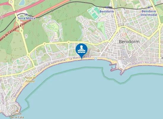 Map of PLAYA DE PONENT PM1