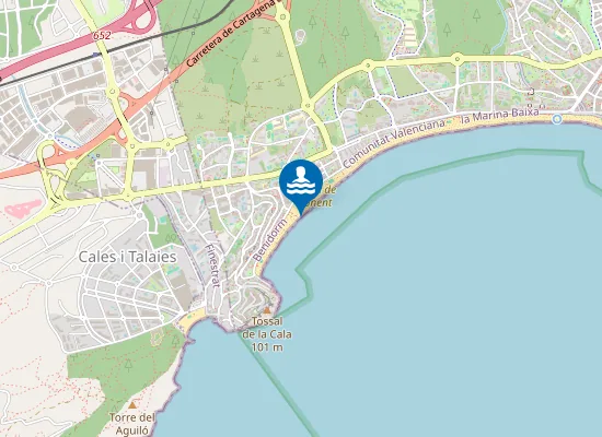 Map of PLAYA DE PONENT PM2