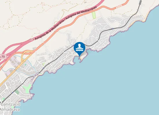 Map of PLAYA DE MORRO BLANC PM1