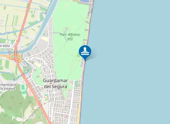 Map of PLAYA DE BABILONIA PM1