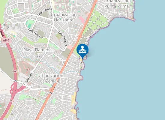 Map of PLAYA CALA MOSCA PM1