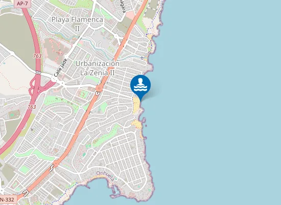 Map of PLAYA CALA BOSQUE PM1