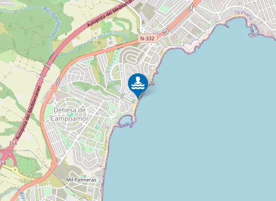 Map of PLAYA DE LA GLEA PM1