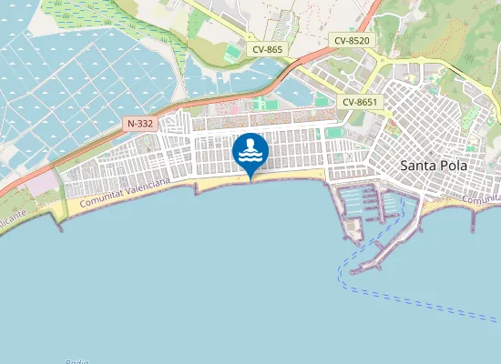 Map of PLAYA GRAN PLATJA PM1