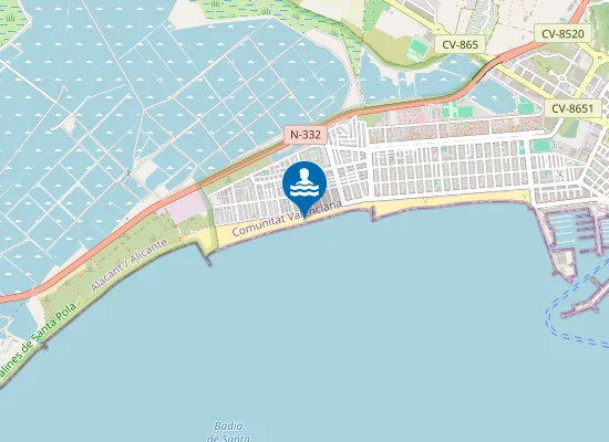 Map of PLAYA LLISA PM1