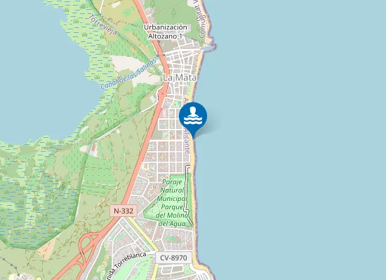 Map of PLAYA DE TORRELAMATA PM1