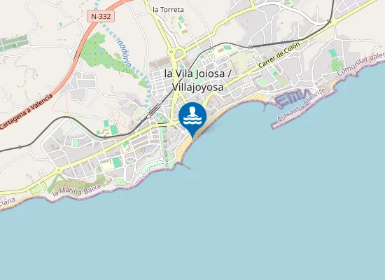 Map of PLAYA CIUTAT PM1