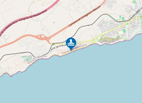 Map of PLAYA EL PARADIS PM1