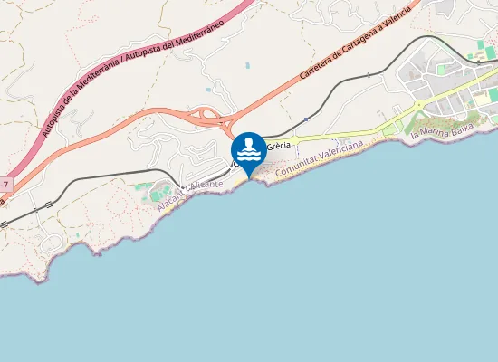 Map of PLAYA DEL BON NOU PM1