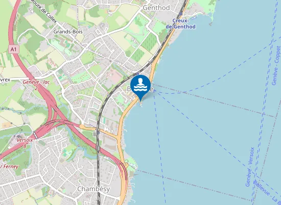 Map of BELLEVUE PORT GITANA