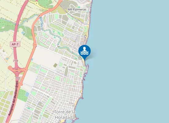 Map of PLAYA DEL RIO PM1