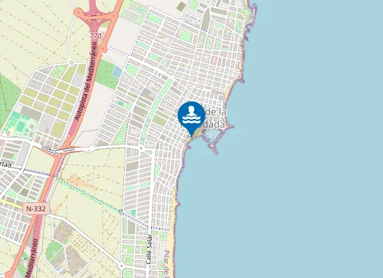 Map of PLAYA PUERTO PM1