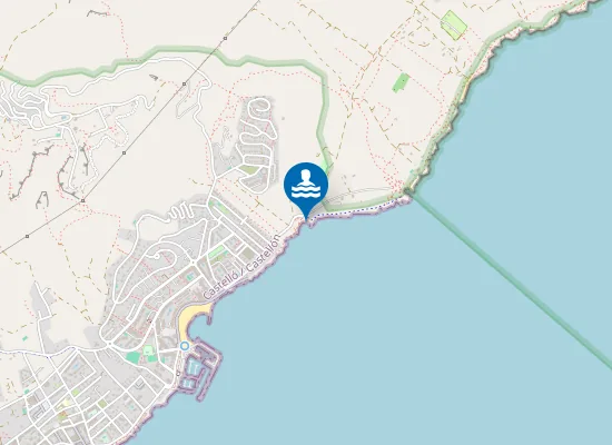 Map of PLAYA DE CALA BLANCA PM1