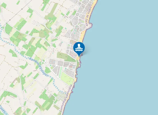 Map of PLAYA DEL MORO PM1