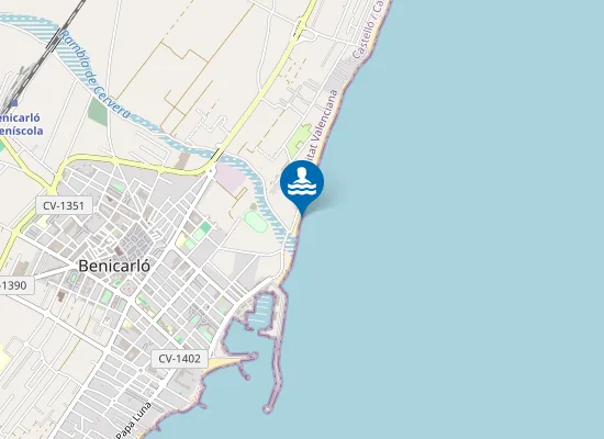 Map of PLAYA DEL NORD PM1