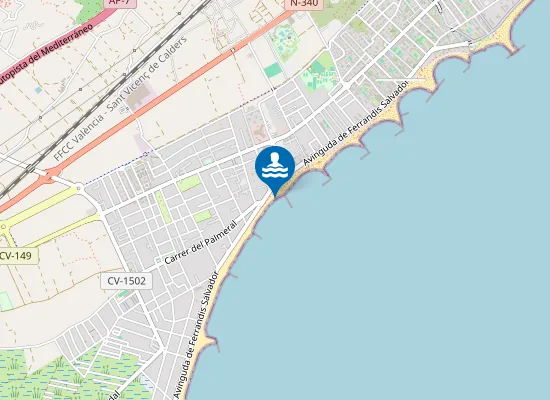 Map of PLAYA DE HELIOPOLIS PM1