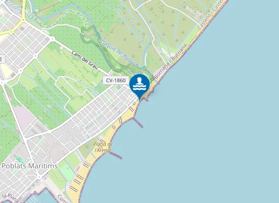 Map of PLAYA DEL GRAO PM1