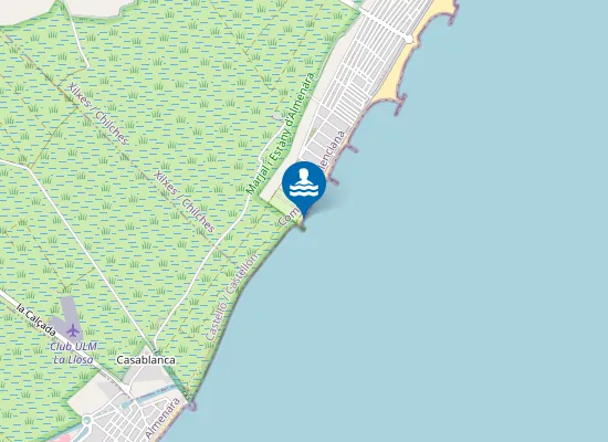 Map of PLAYA DE LA MARINA PM1