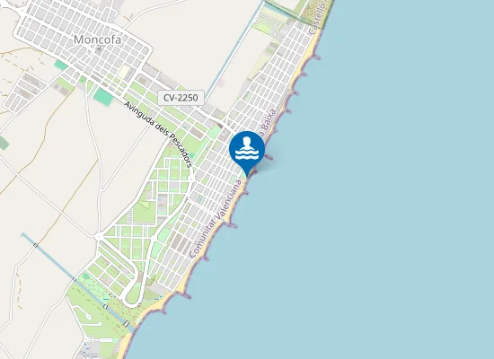 Map of PLAYA DE GRAO PM1