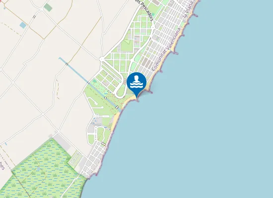 Map of PLAYA DE BELCAIRE PM1