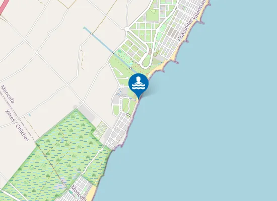 Map of PLAYA DE LA TORRE PM1