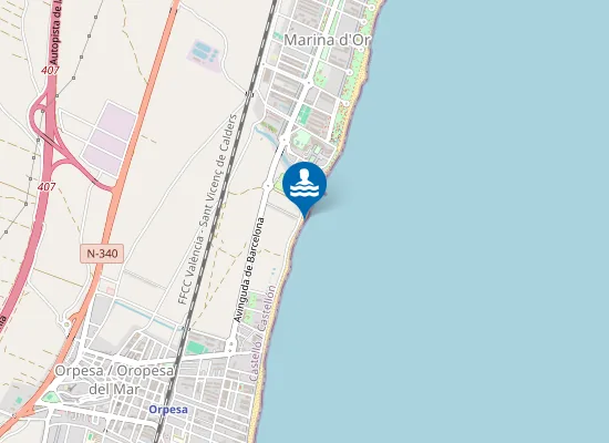 Map of PLAYA DE MORRO DE GOS PM3