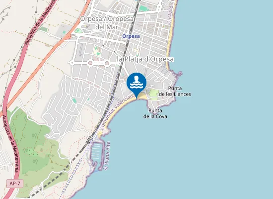 Map of PLAYA DE LA CONXA PM1