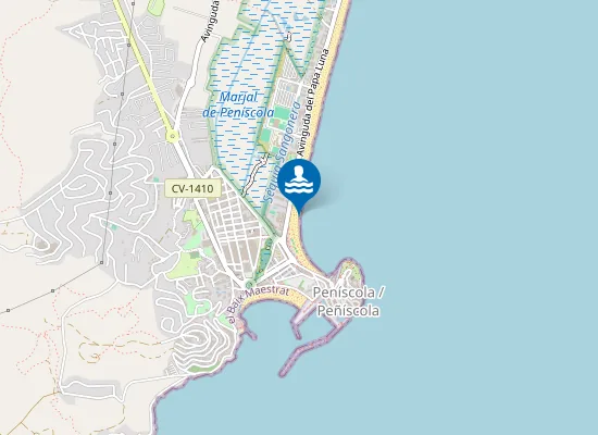 Map of PLAYA DEL NORD PM4