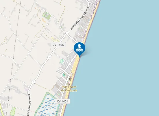 Map of PLAYA DEL NORD PM2