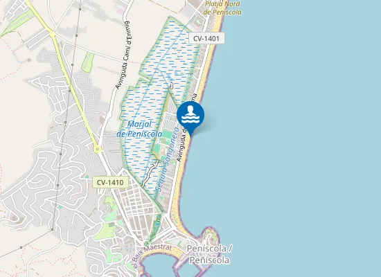 Map of PLAYA DEL NORD PM3