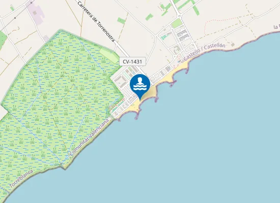 Map of PLAYA DE TORRENOSTRA PM1