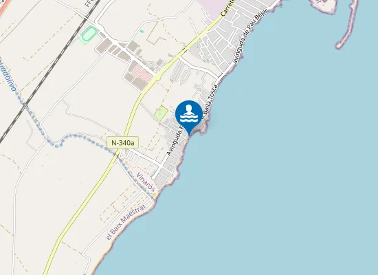 Map of PLAYA DEL PUNTAL PM1