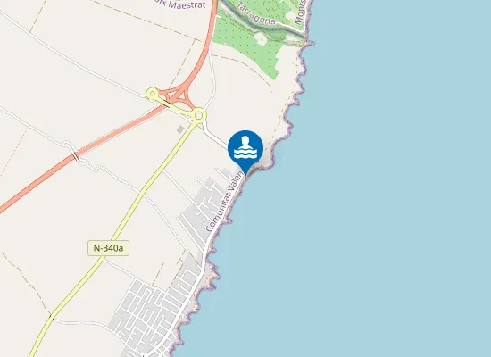 Map of PLAYA DE LES DEVESES PM1