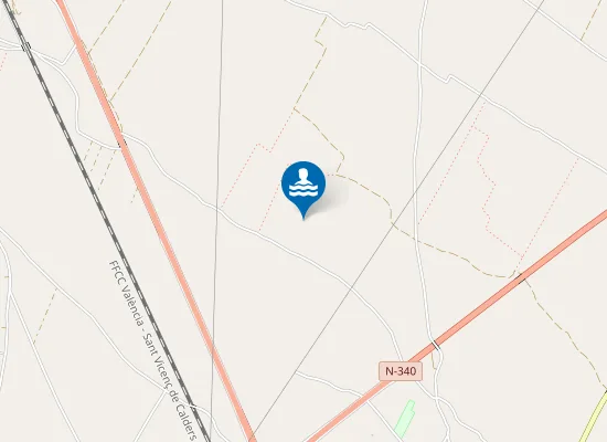 Map of PLAYA DELS PINETS-FONDO DE BOLA PM1