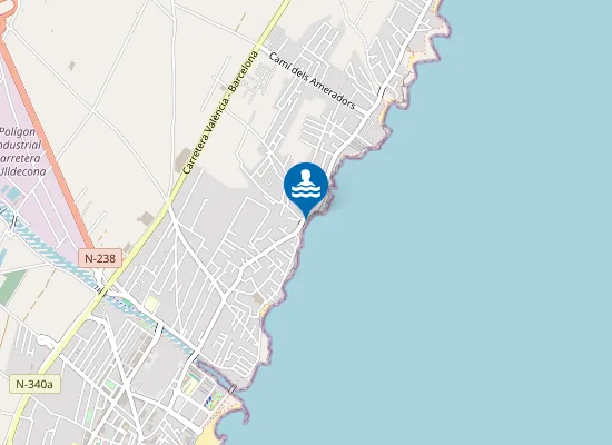 Map of PLAYA SALDONAR PM1