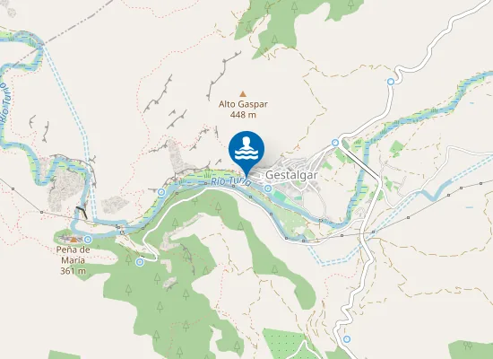 Map of RIO TURIA GESTALGAR PM1