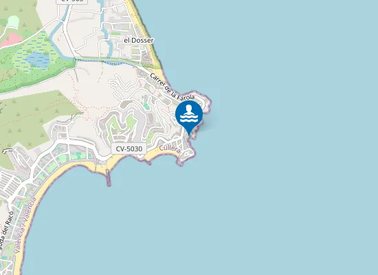 Map of PLAYA DEL FAR PM1