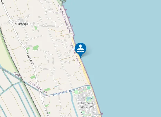 Map of PLAYA DEL BROSQUIL PM3